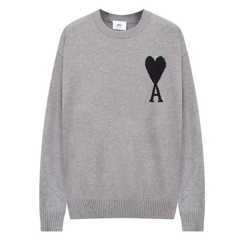 Ami Paris Sweater- Grey