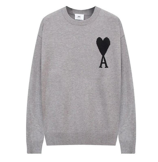 Ami Paris Sweater- Grey